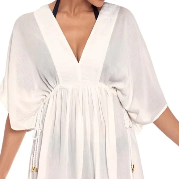 Ralph Lauren White Cover Up/ Tunic - Picture 5 of 10